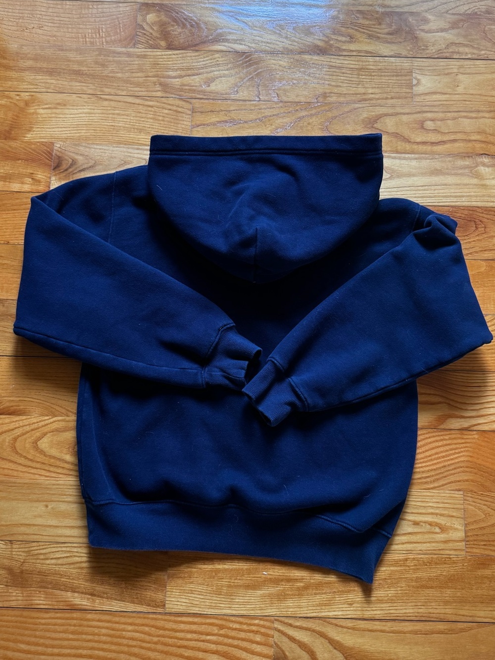 Aritzia TNA Sweatfleece Matching Set Navy | Boyfriend Hoodie + Joggers | XS - Picture 8 of 10